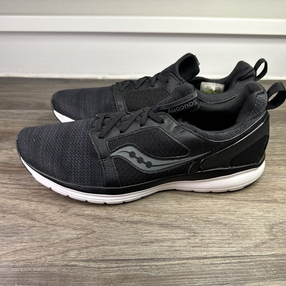 Saucony Stretch And Go Mens Size 11.5 Shoes Sneakers Running Jog Black S40029-1